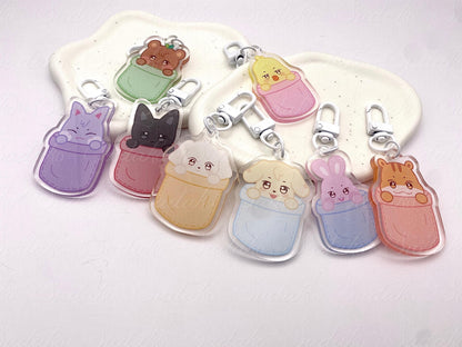 Aniteez in a pocket Keychain