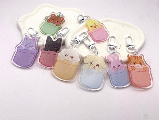 Aniteez in a pocket Keychain