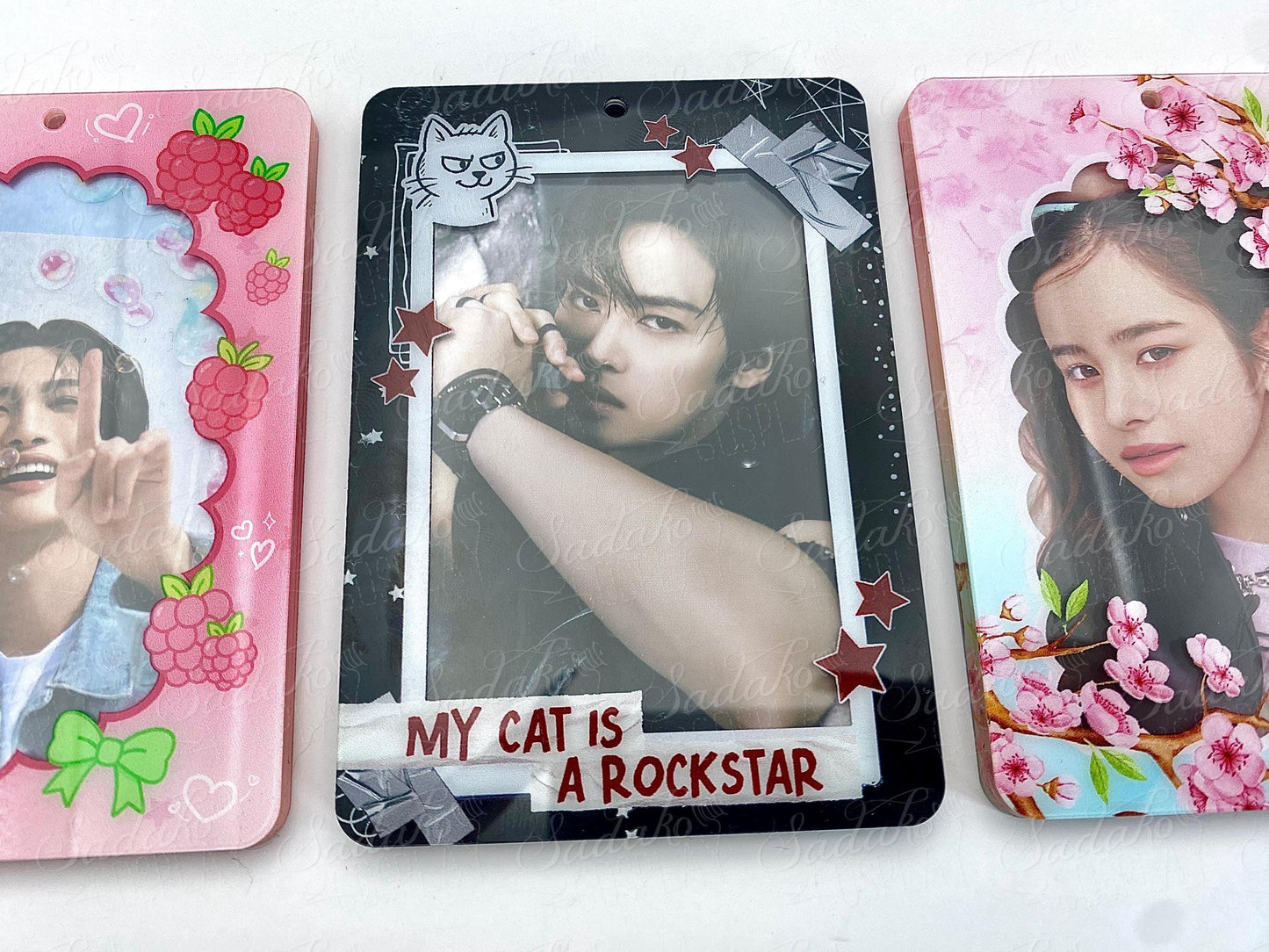 My Cat is a Rockstar Acrylic Photocard Holder