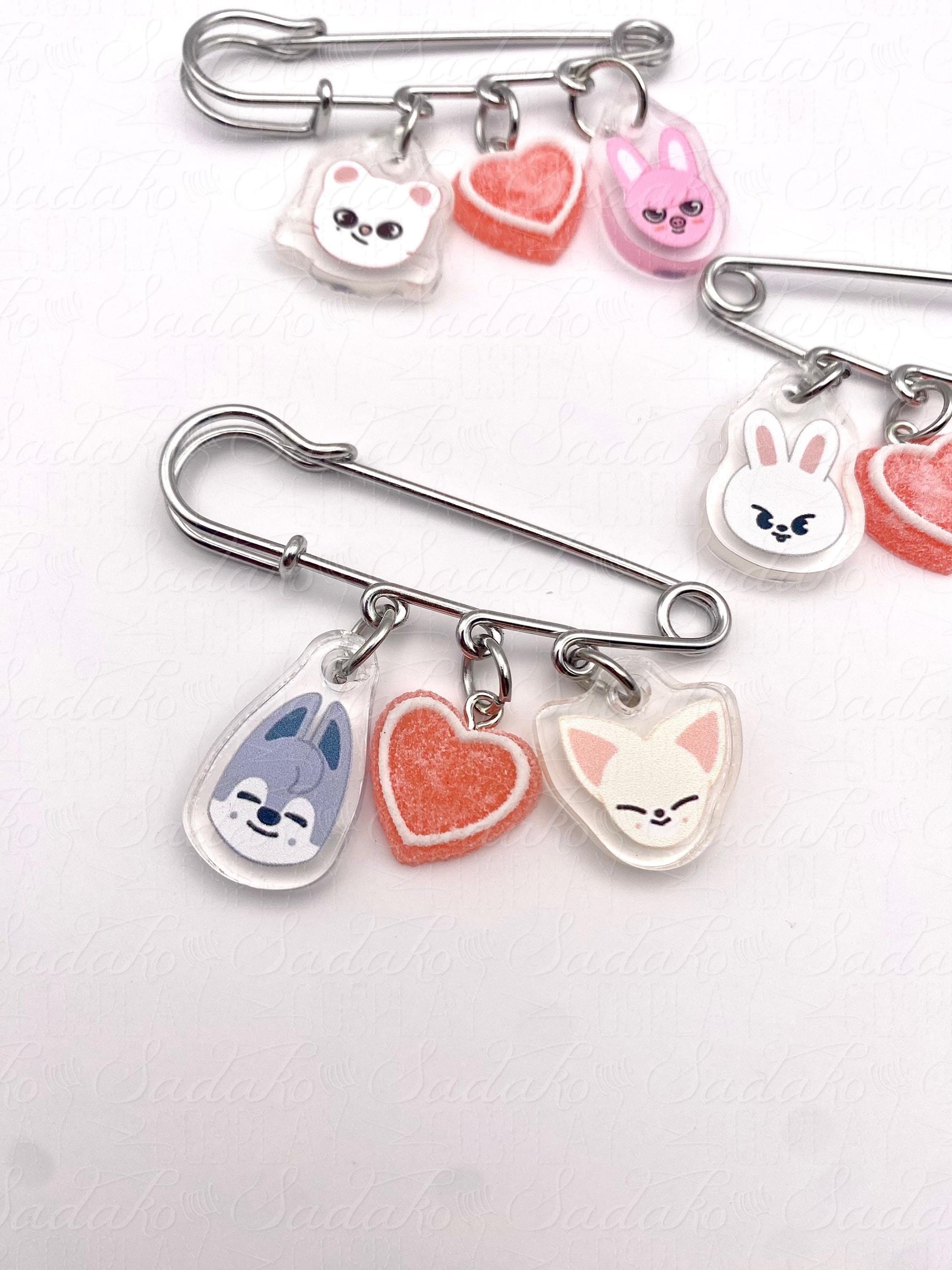 Stray Kids SKZOO Brosche - Mix & Match