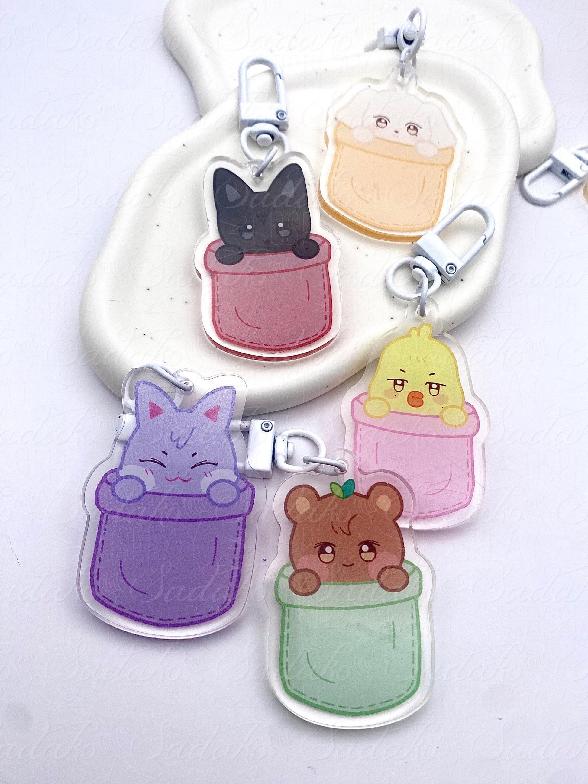 Aniteez in a pocket Keychain