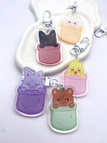 Aniteez in a pocket Keychain