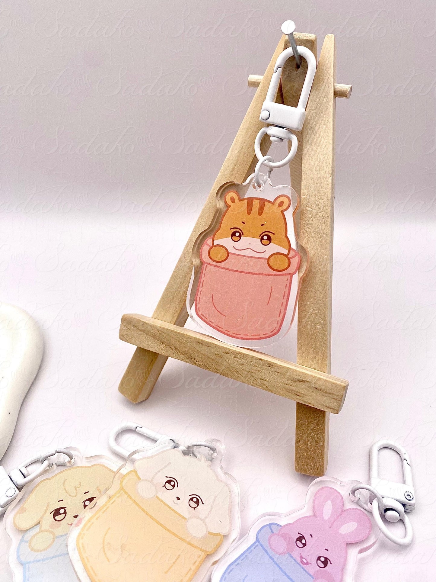 Aniteez in a pocket Keychain