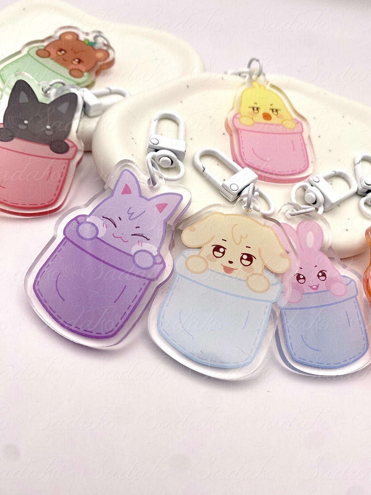 Aniteez in a pocket Keychain