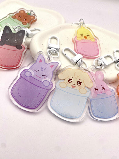 Aniteez in a pocket Keychain