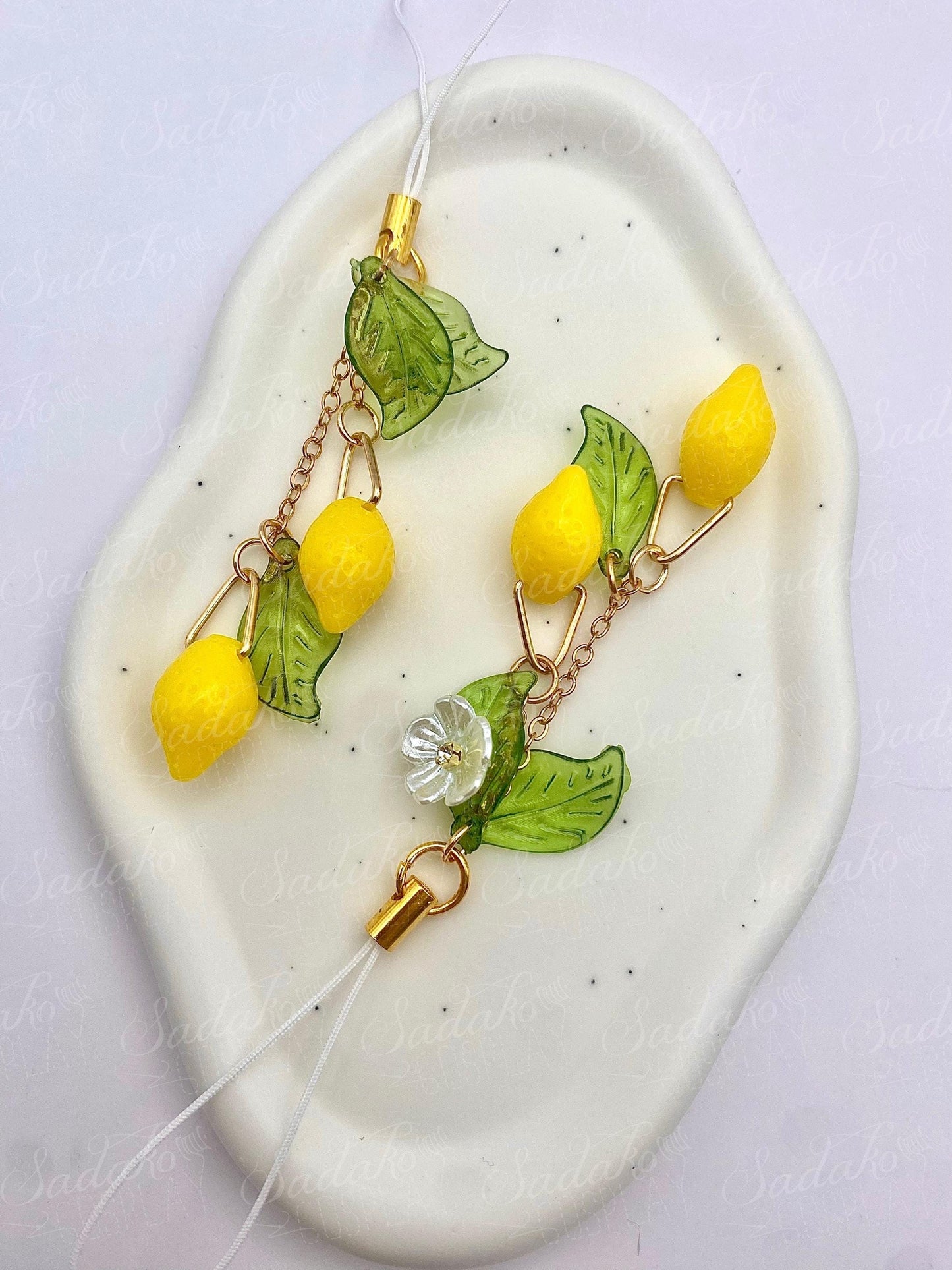 Lemon Drop Zitronen keychain handy charm Anhänger, ATEEZ inspired für ATINY