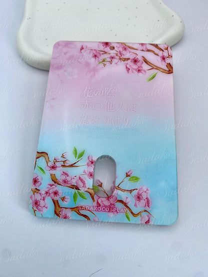 Japan Sakura Photocard Holder, Kirschblüten