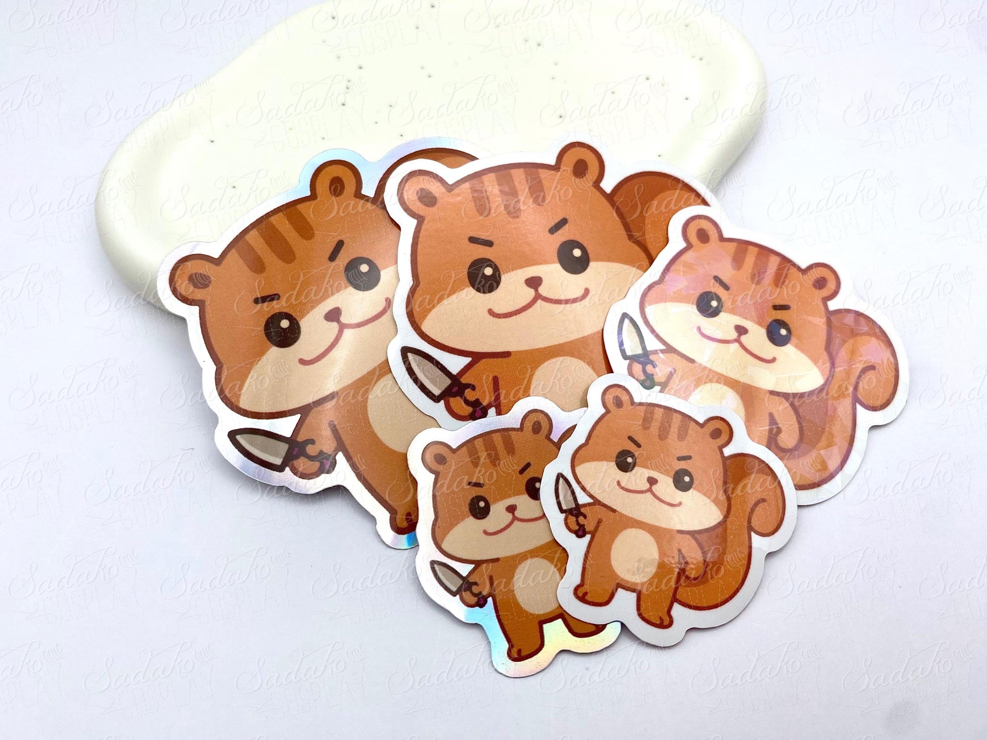 Ateez Jjoongrami Wetlherrschaft - Vinyl Sticker Pack, 5-teilig