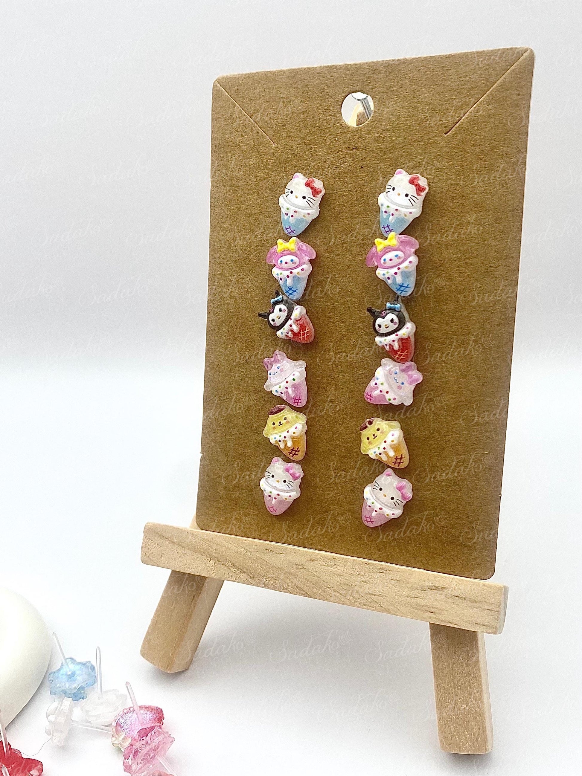 Mix & Match Hello Kitty Mini Ohrstecker