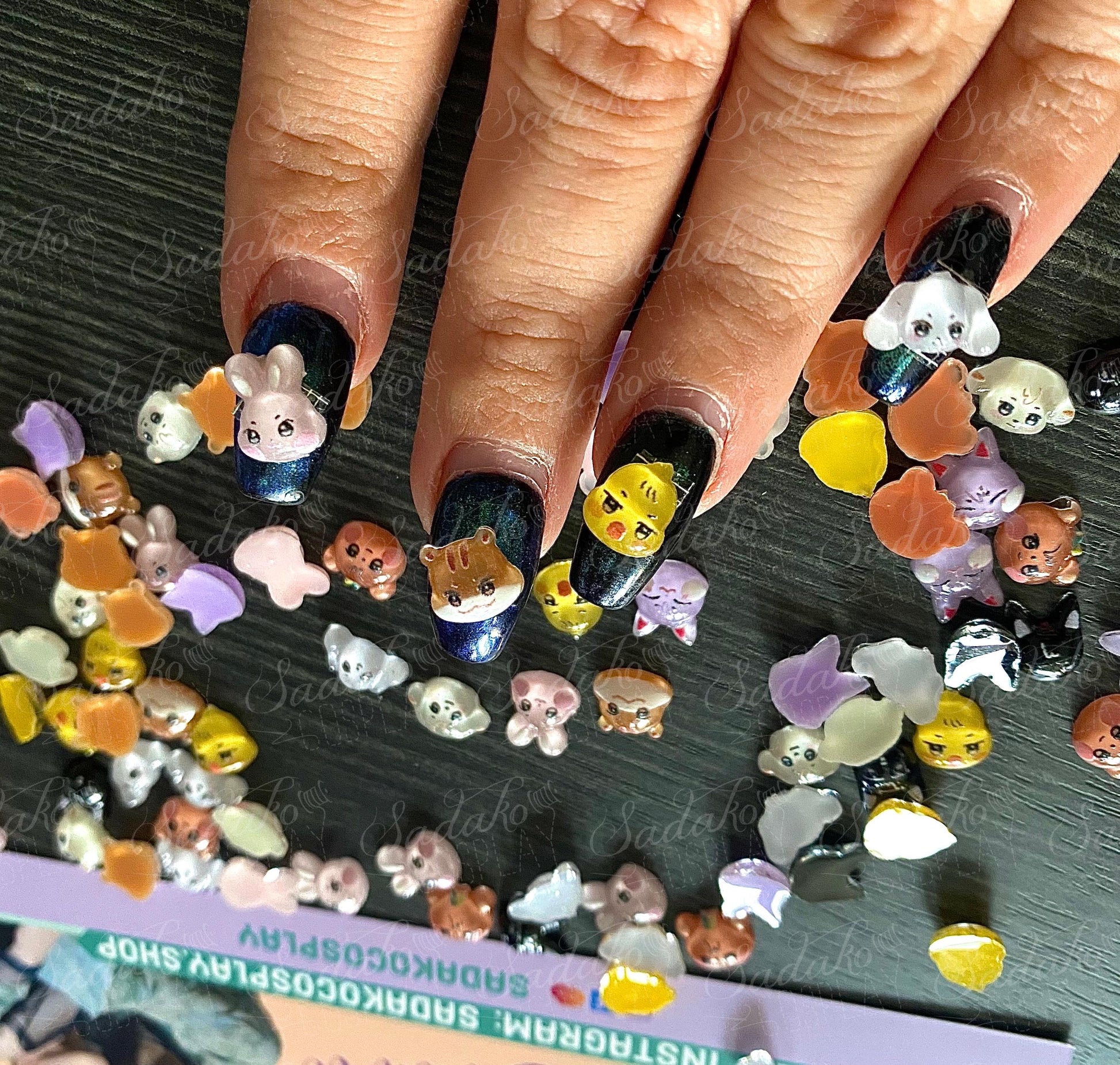 B-Ware ATEEZ "Aniteez" flatback Acryl charms - 50 Stück