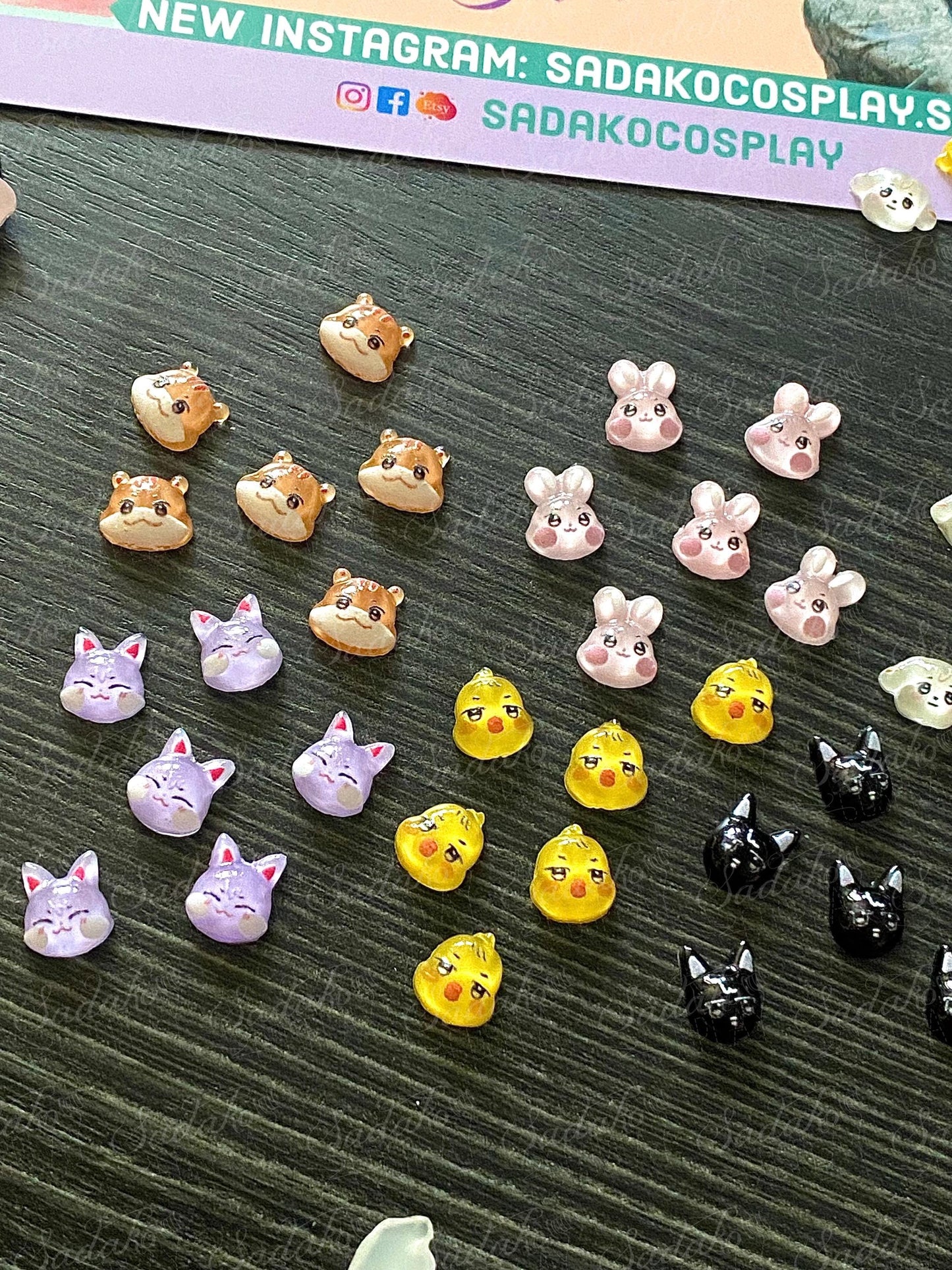 B-Ware ATEEZ "Aniteez" flatback Acryl charms - 50 Stück