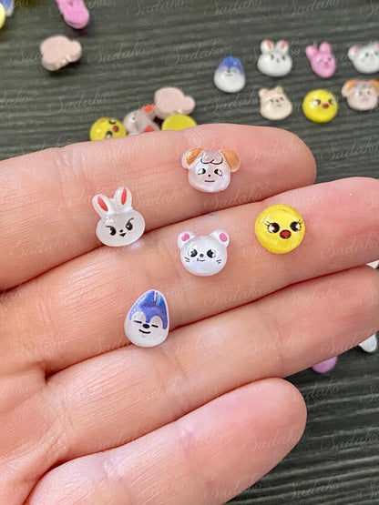 B-Ware SKZOO Stray Kids flatback Nail charms - 50 Stück