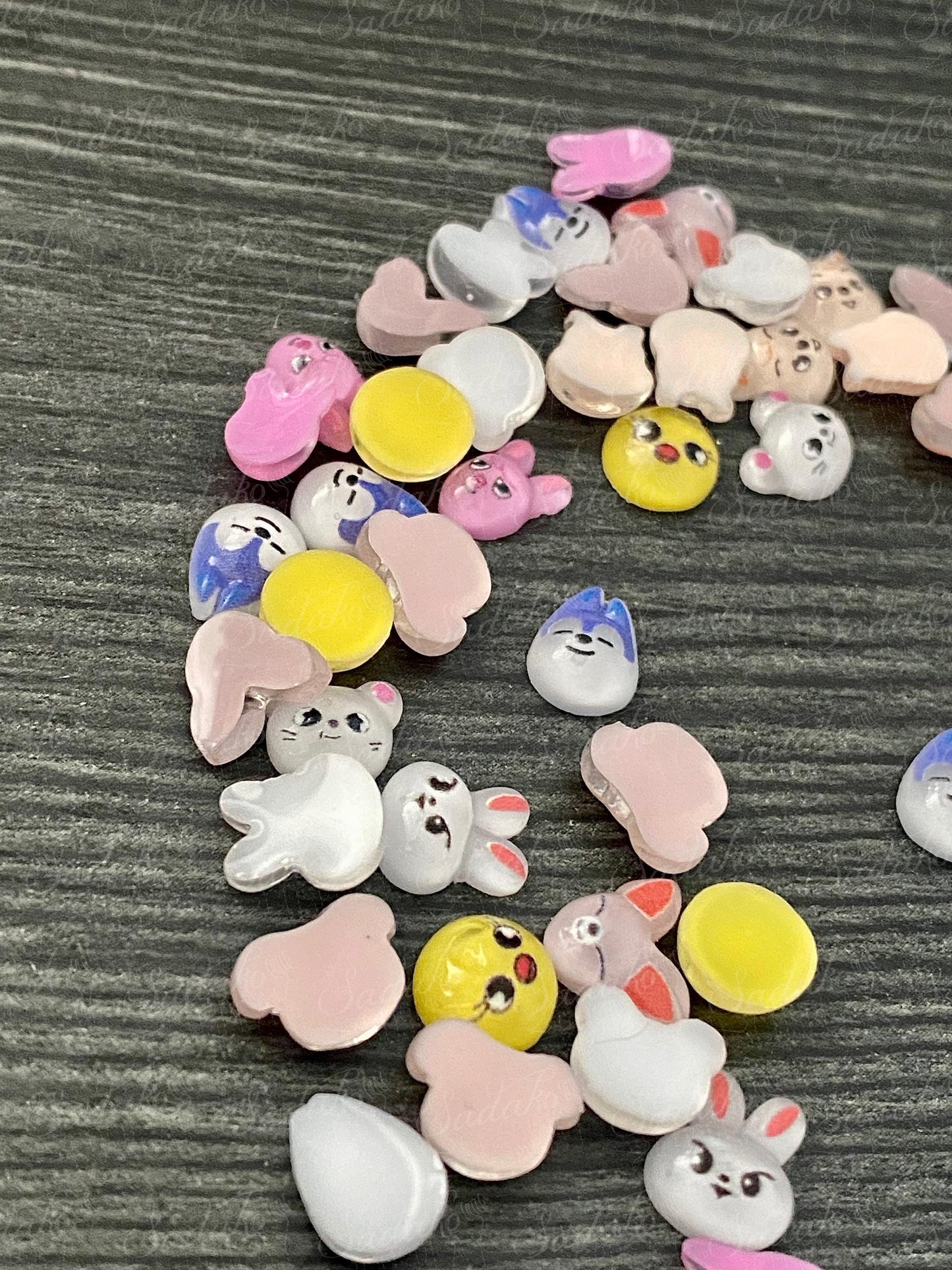 B-Ware SKZOO Stray Kids flatback Nail charms - 50 Stück