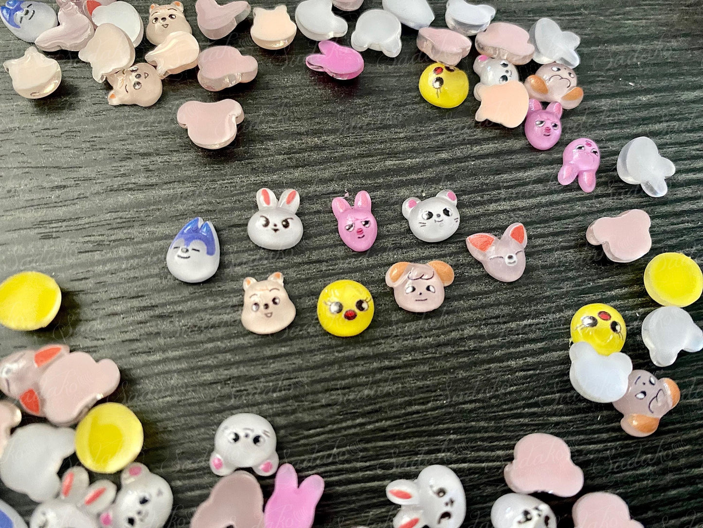 B-Ware SKZOO Stray Kids flatback Nail charms - 50 Stück