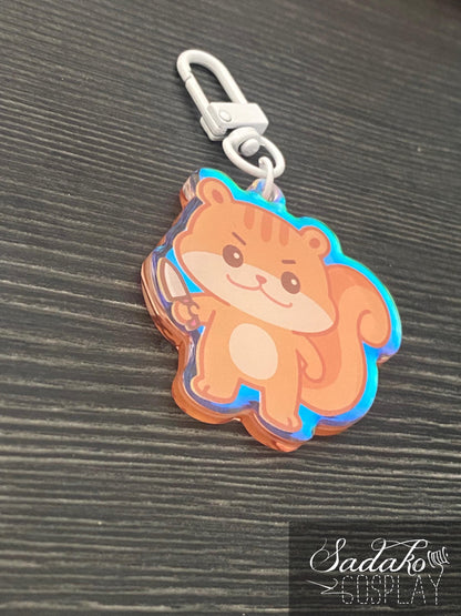 Don‘t fck with Jjoongrami Holo Acryl Keychain, Ateez Aniteez Laser Schlüssel Anhänger