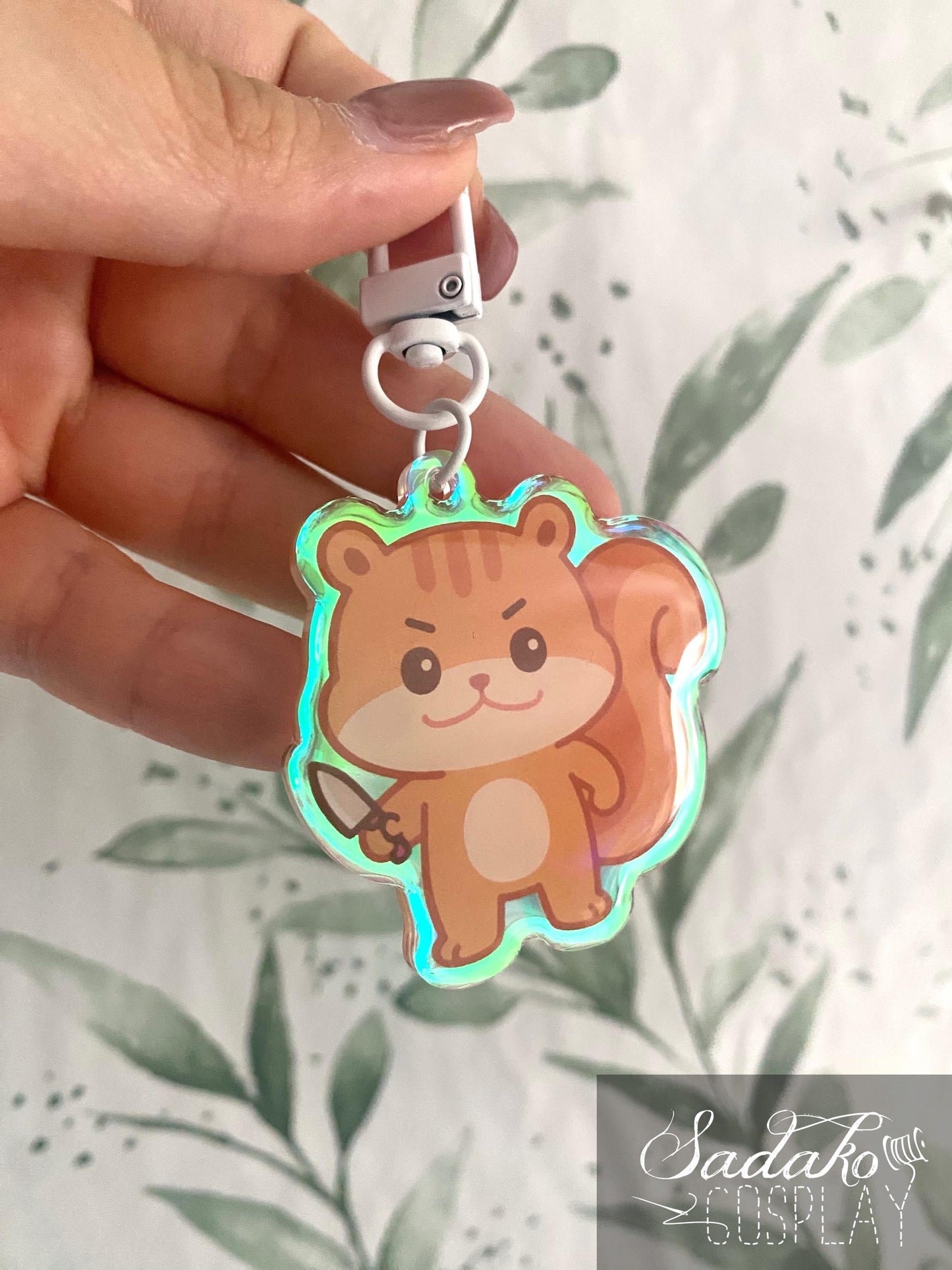 Don‘t fck with Jjoongrami Holo Acryl Keychain, Ateez Aniteez Laser Schlüssel Anhänger