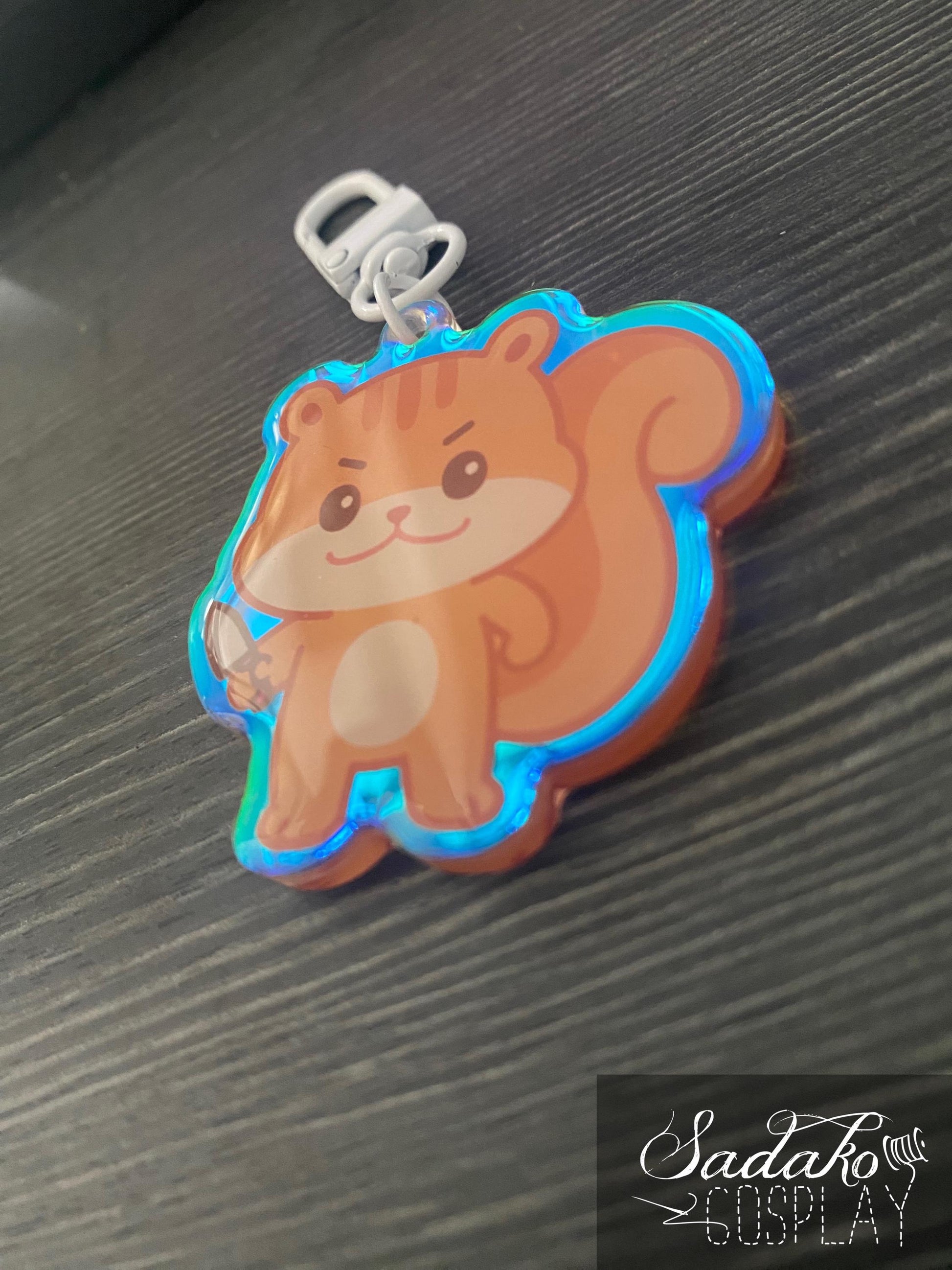 Don‘t fck with Jjoongrami Holo Acryl Keychain, Ateez Aniteez Laser Schlüssel Anhänger