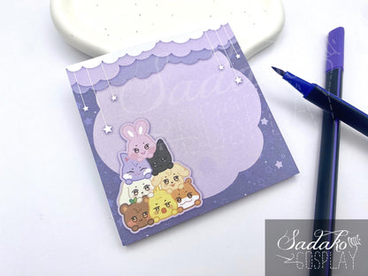 Sticky Notes Notizblock Aniteez, 50 Blatt