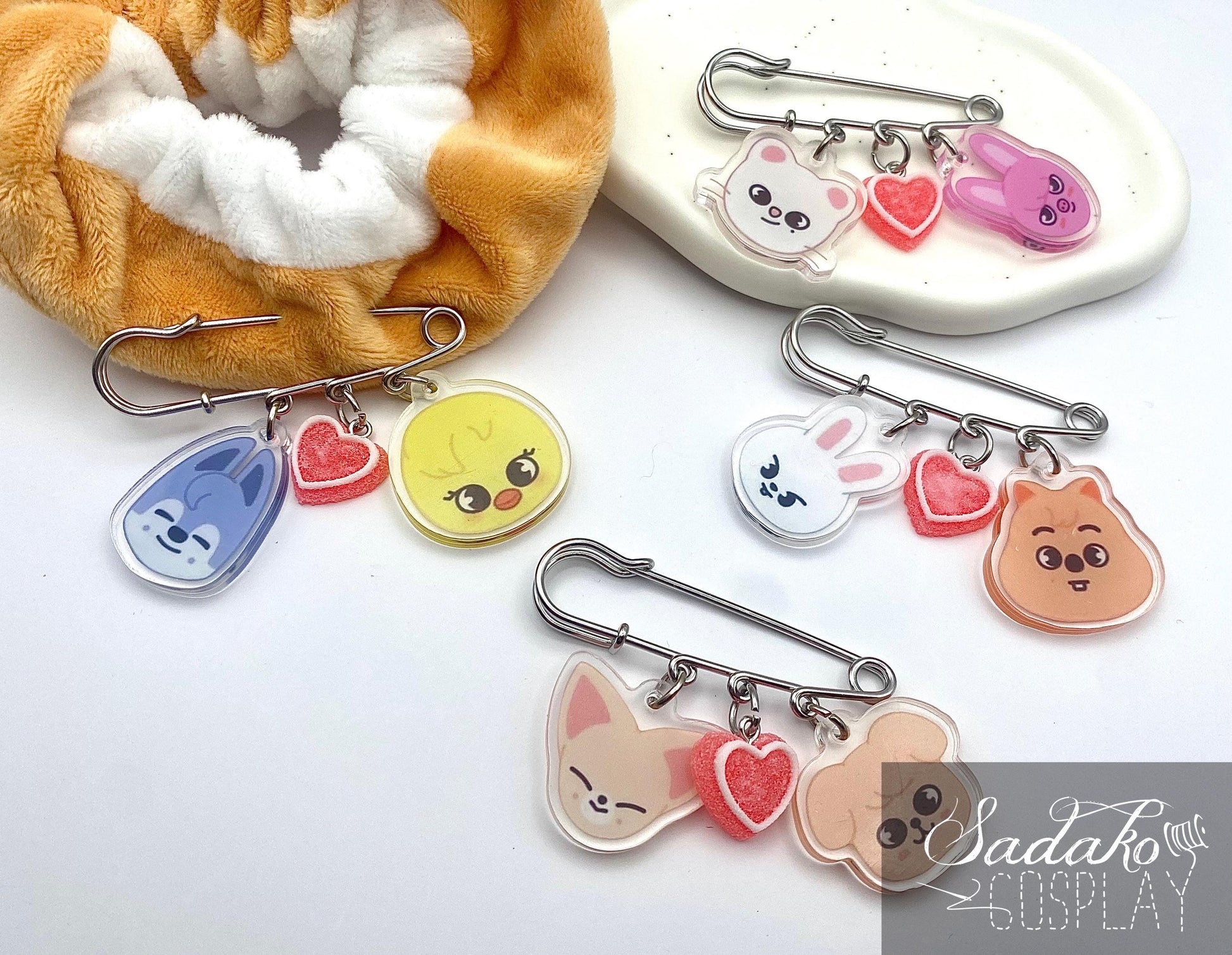 Stray Kids SKZOO Brosche - Mix & Match