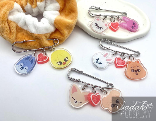 Stray Kids SKZOO Brosche - Mix & Match