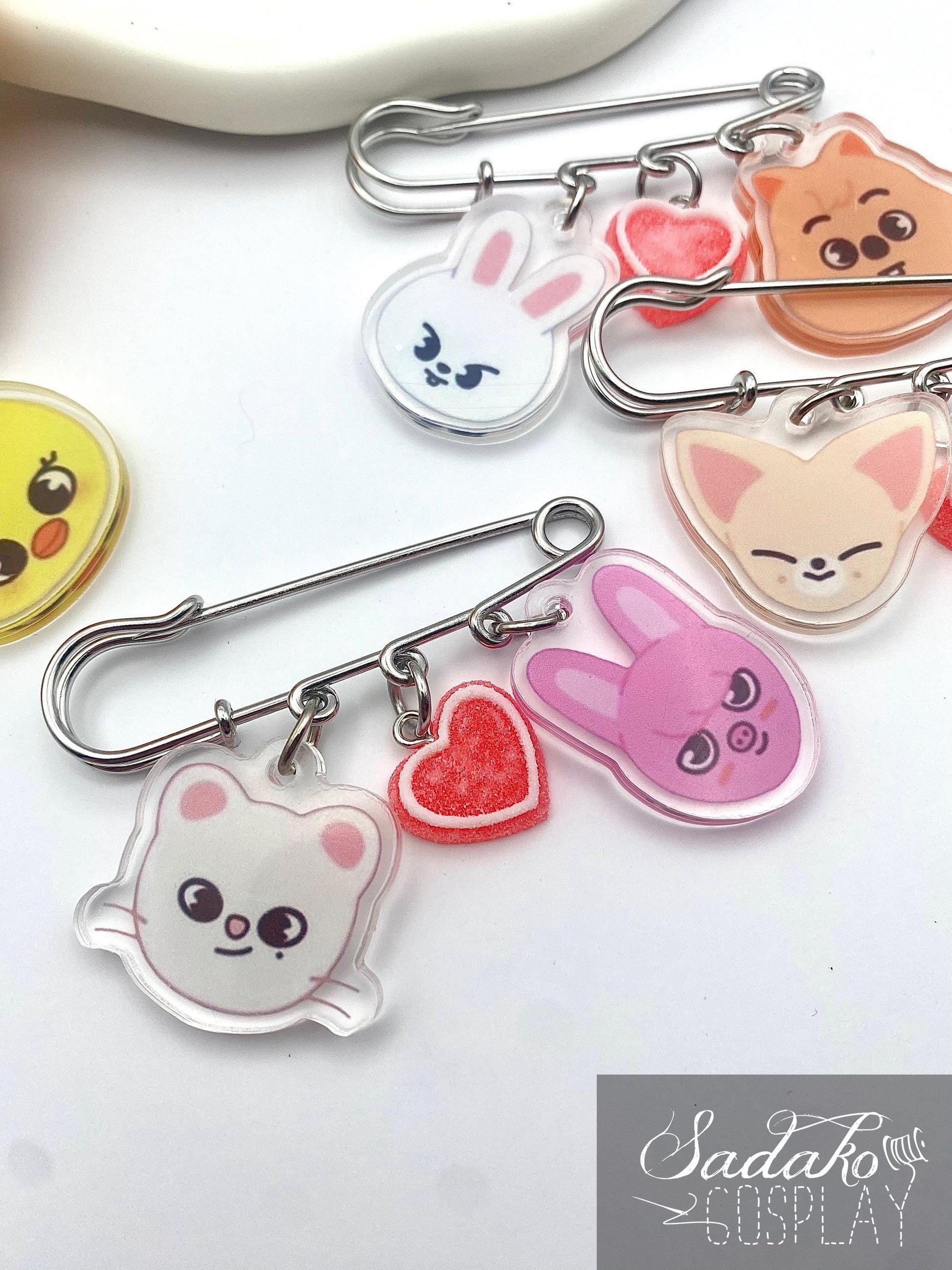 Stray Kids SKZOO Brosche - Mix & Match