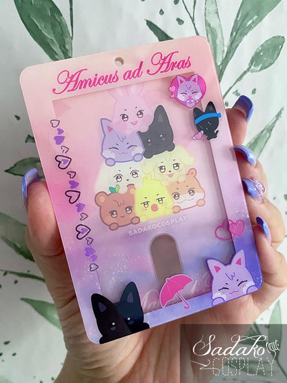 ATEEZ Woosan "Amicus ad Aras" Acrylic Photocard Holder