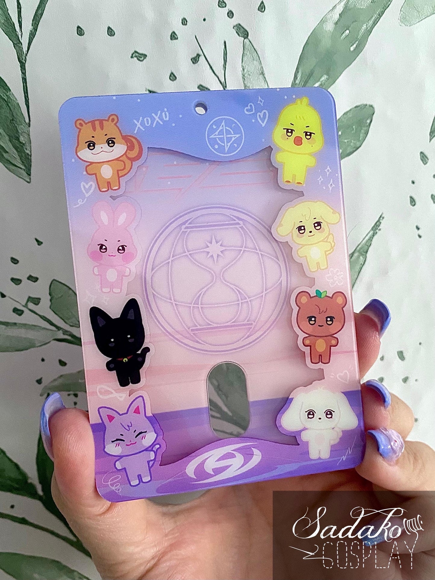 ATEEZ OT8 Acrylic Photocard Holder