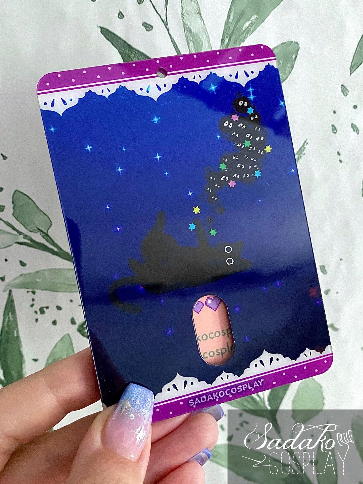 Susuwatari Soot Spirit K-Pop Acrylic Photocard Holder