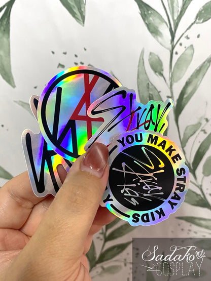 Stray Kids Vinyl Holo Sticker