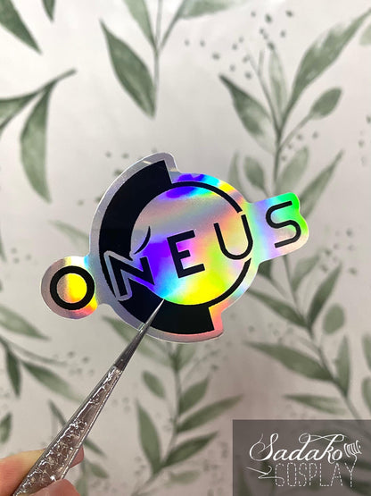 Oneus Holo laser Sticker, K-Pop wasserfester Vinyl Aufkleber