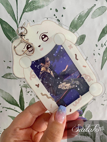 ATEEZ Aniteez Photocard Holder, Atiny K-Pop Fotokarten Halter Acryl