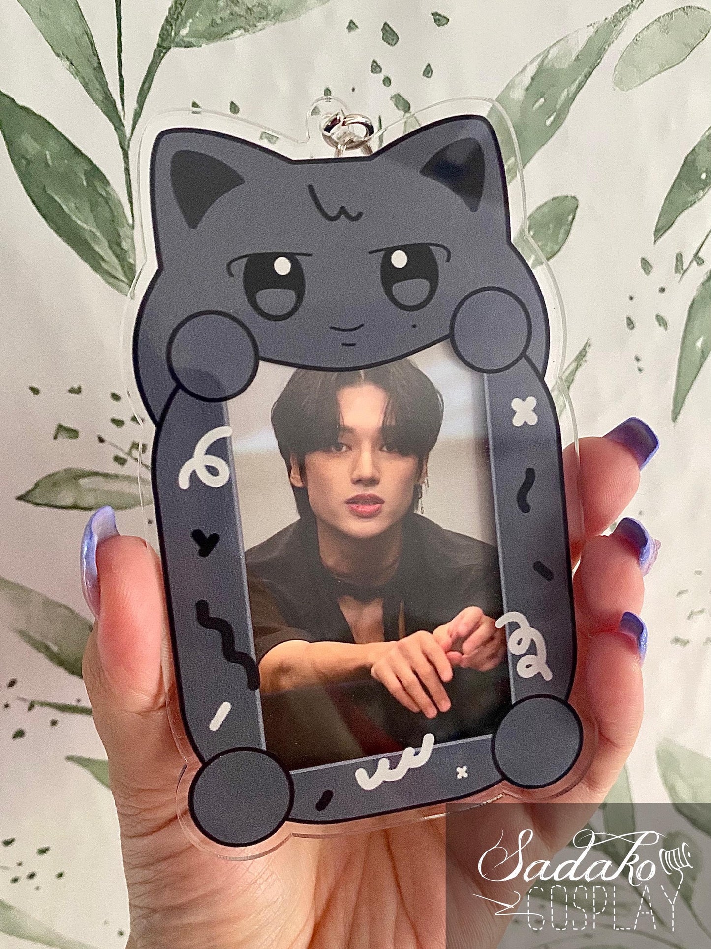 ATEEZ Aniteez Photocard Holder, Atiny K-Pop Fotokarten Halter Acryl