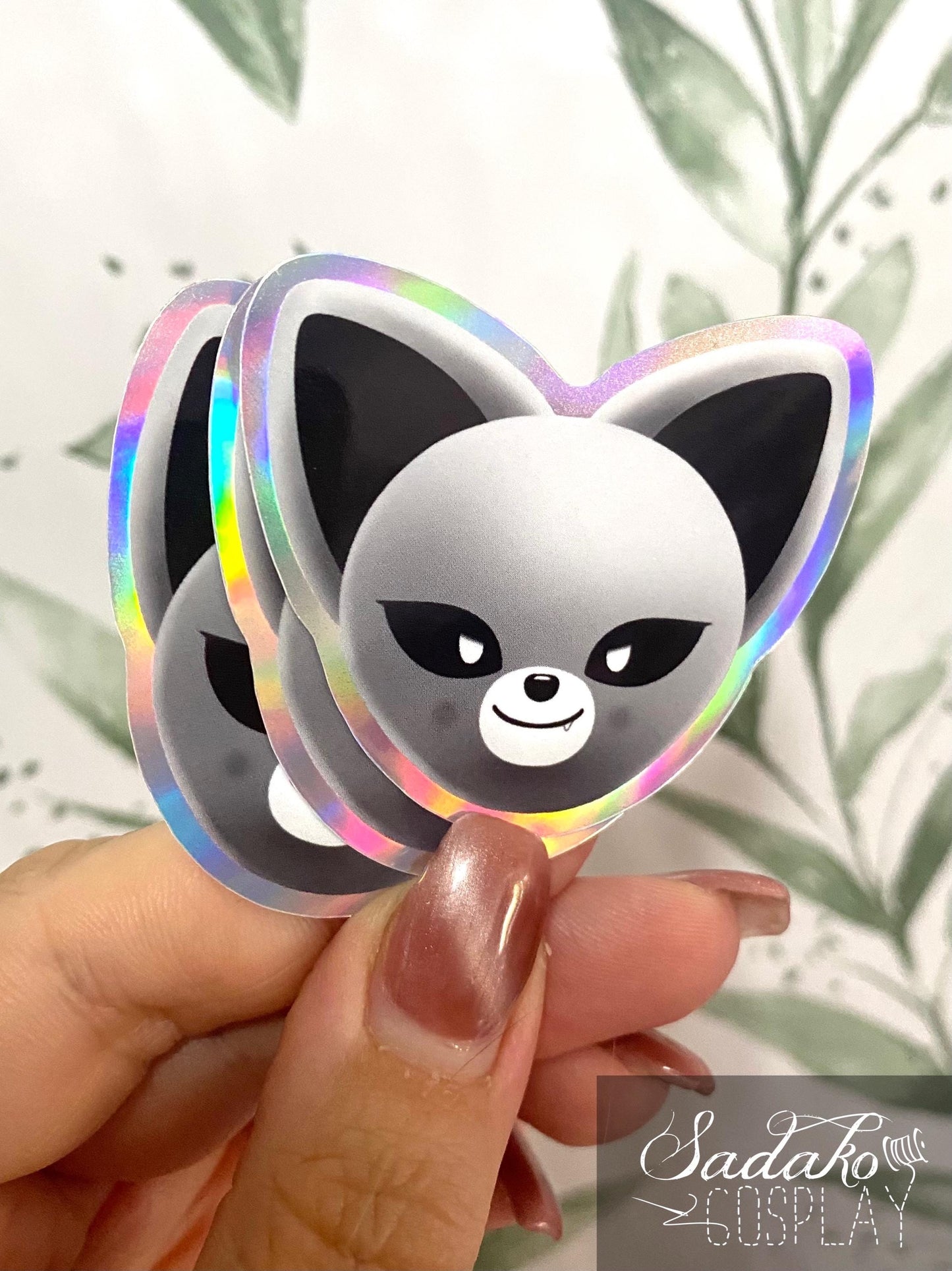 Evil SKZOO Holo laser Sticker, Stray Kids K-Pop wasserfester Vinyl Aufkleber