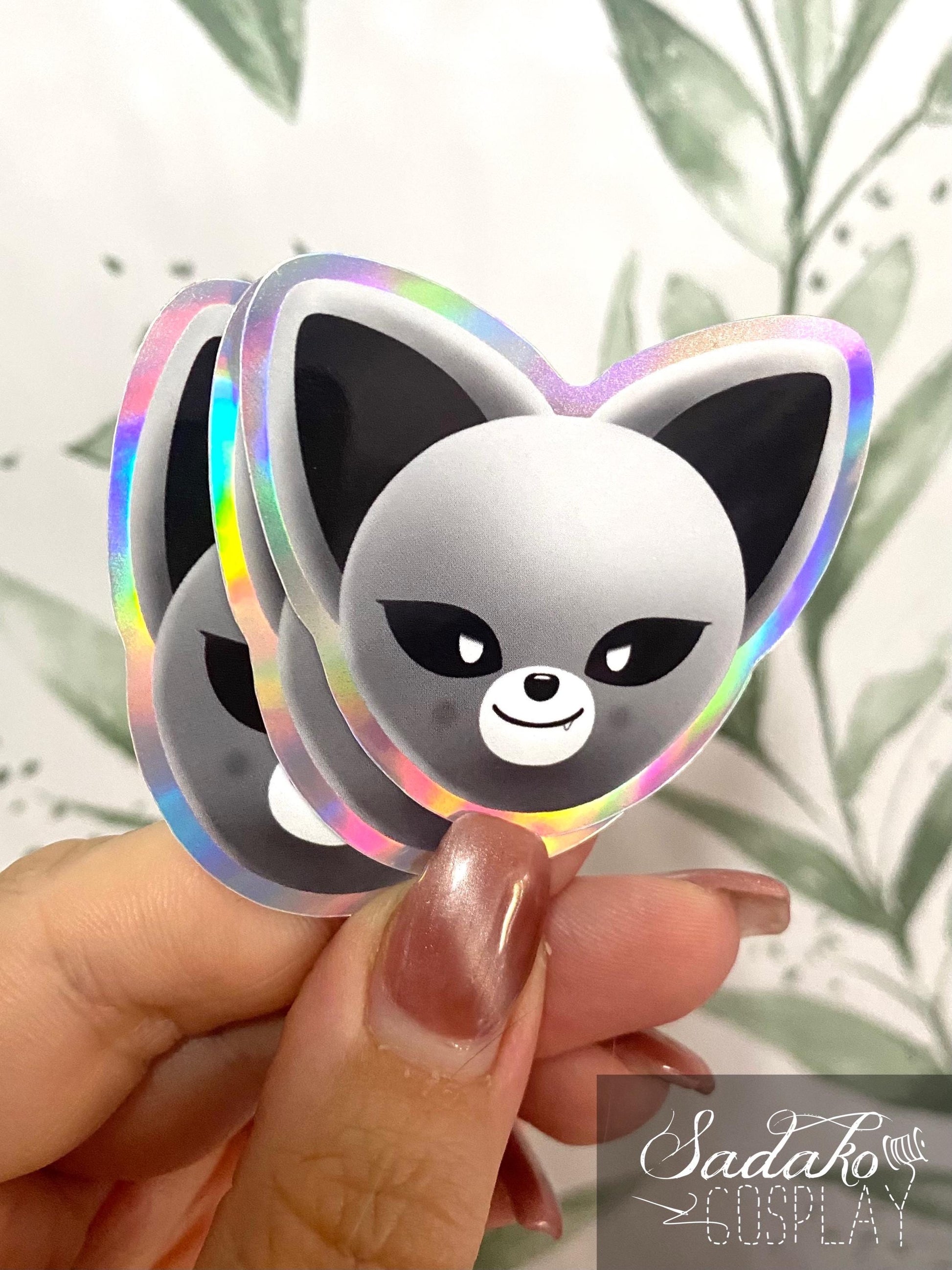 Evil SKZOO Holo laser Sticker, Stray Kids K-Pop wasserfester Vinyl Aufkleber