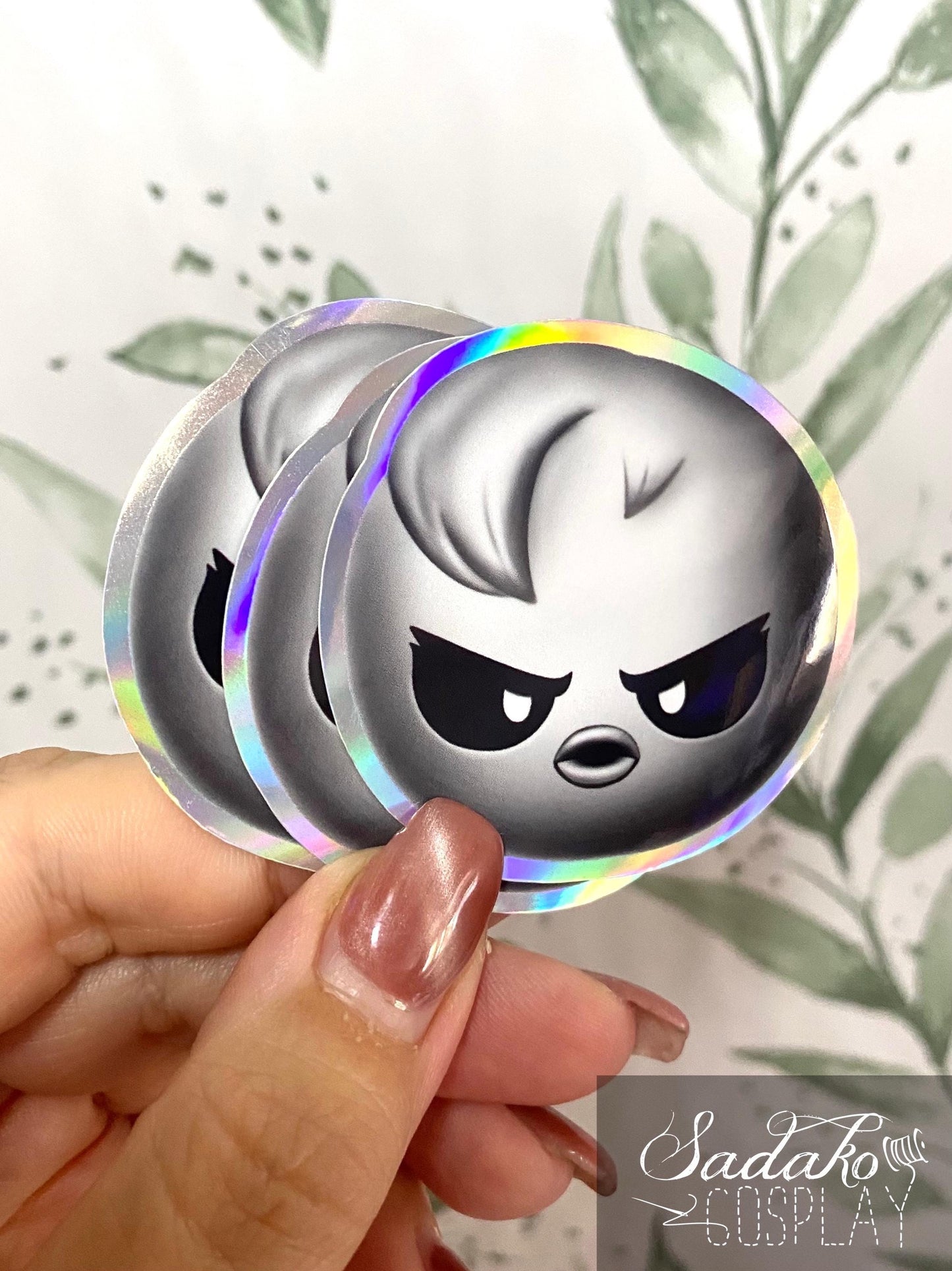 Evil SKZOO Holo laser Sticker, Stray Kids K-Pop wasserfester Vinyl Aufkleber