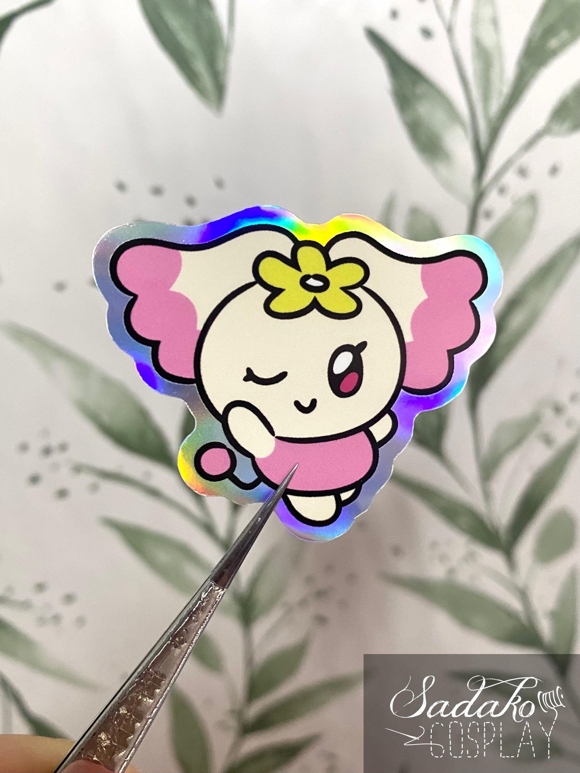 ATEEZ Mighteez inspirierte Holo-Sticker, K-Pop Atiny, wasserfest Hologramm Regenbogen