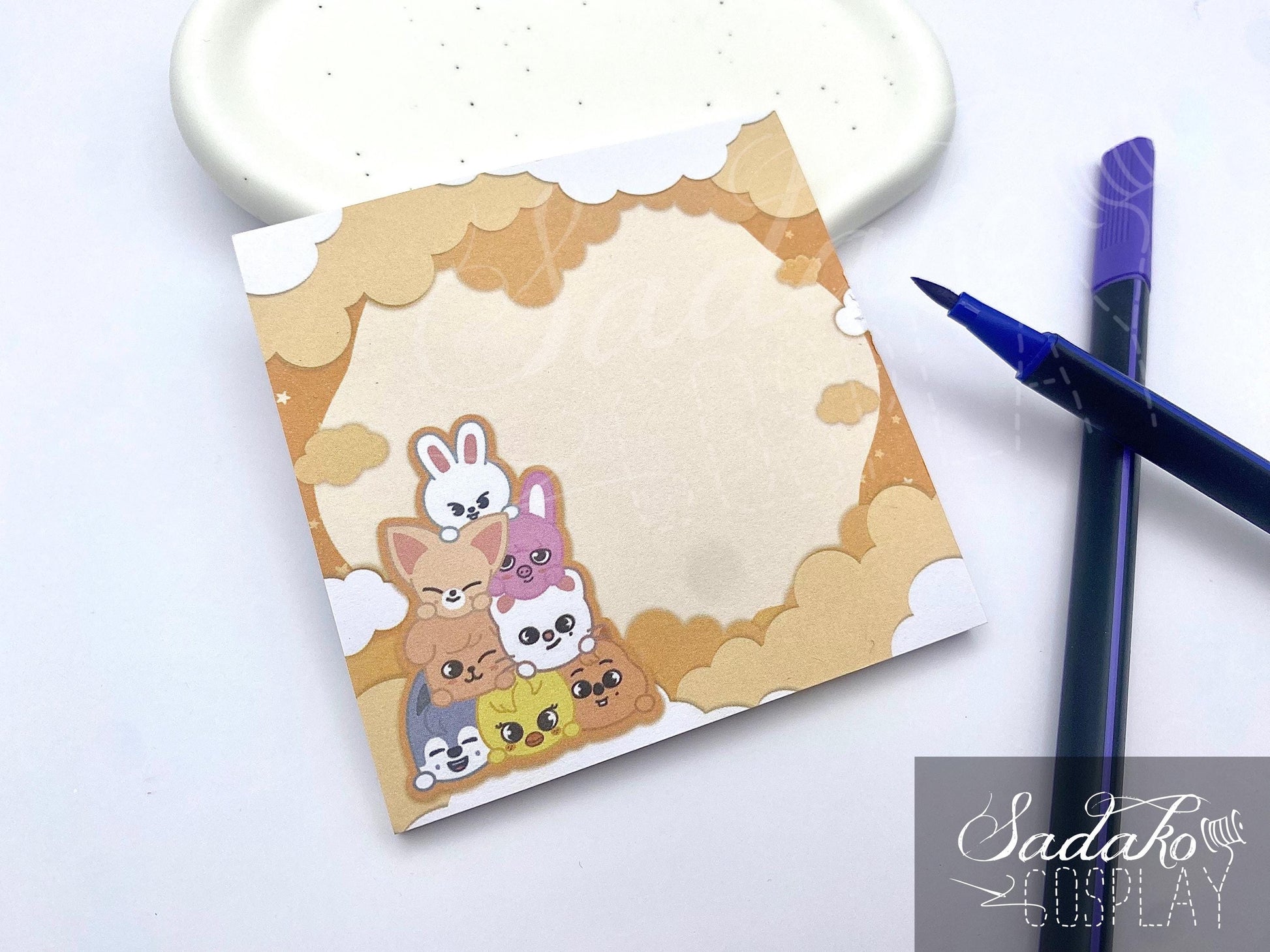 Sticky Notes Notizblock SKZOO, 50 Blatt