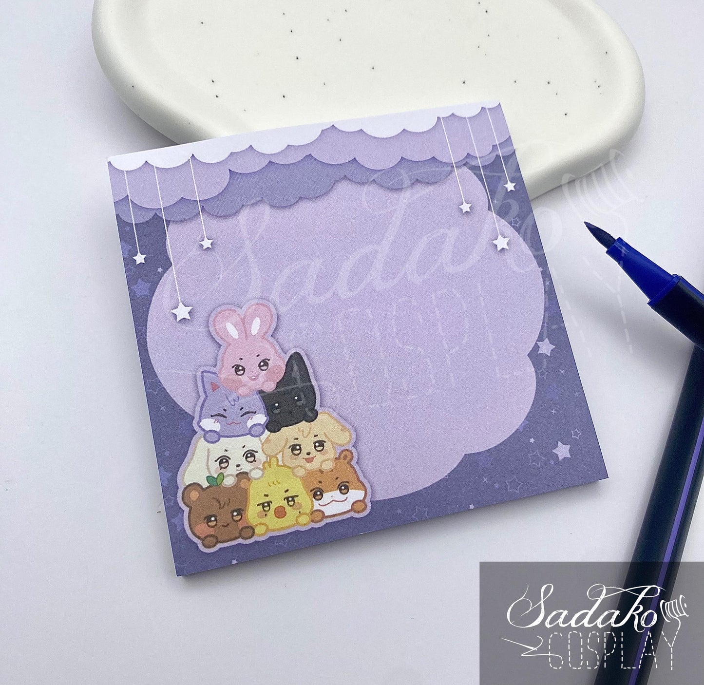 Sticky Notes Notizblock Aniteez, 50 Blatt