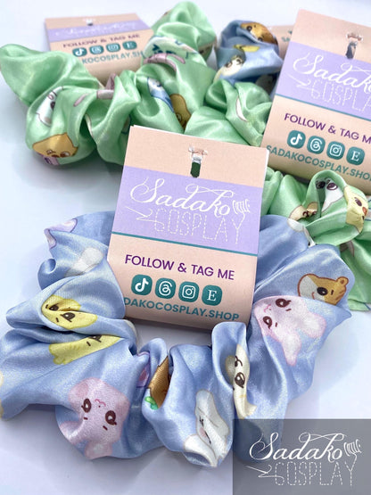 Skzoo Satin Scrunchie – Stray Kids inspiriertes Haargummi K-Pop Fan Accessoire