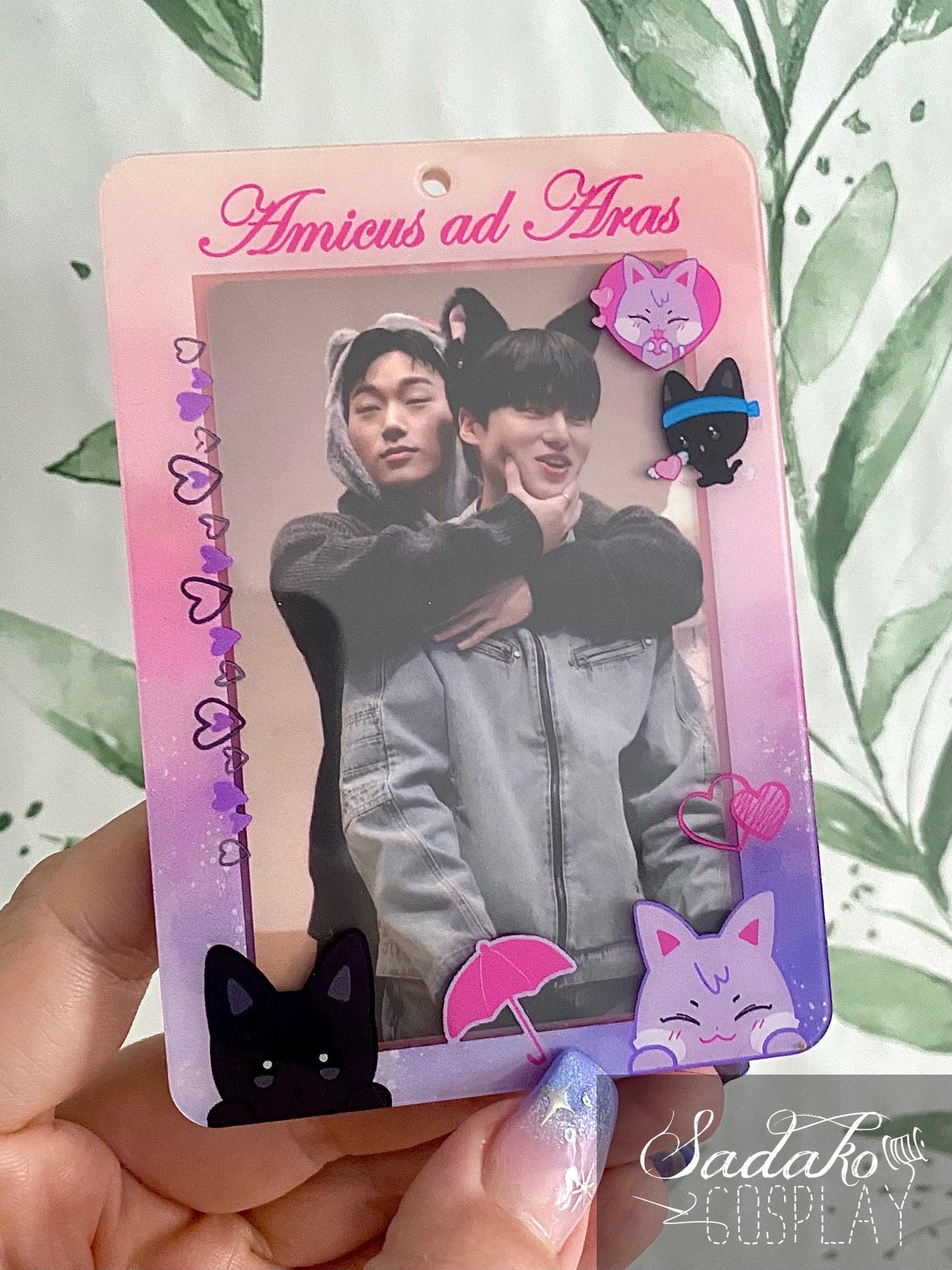 ATEEZ Woosan "Amicus ad Aras" Acrylic Photocard Holder