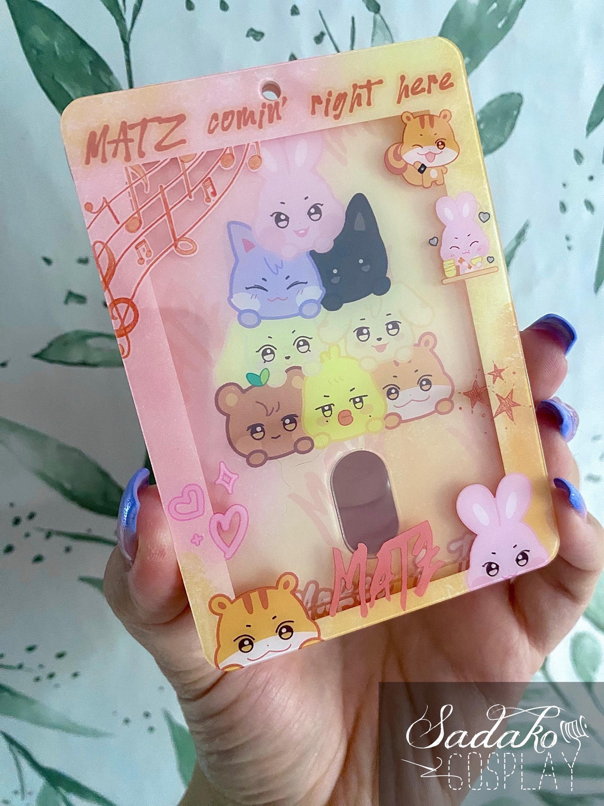 ATEEZ Matz Acrylic Photocard Holder