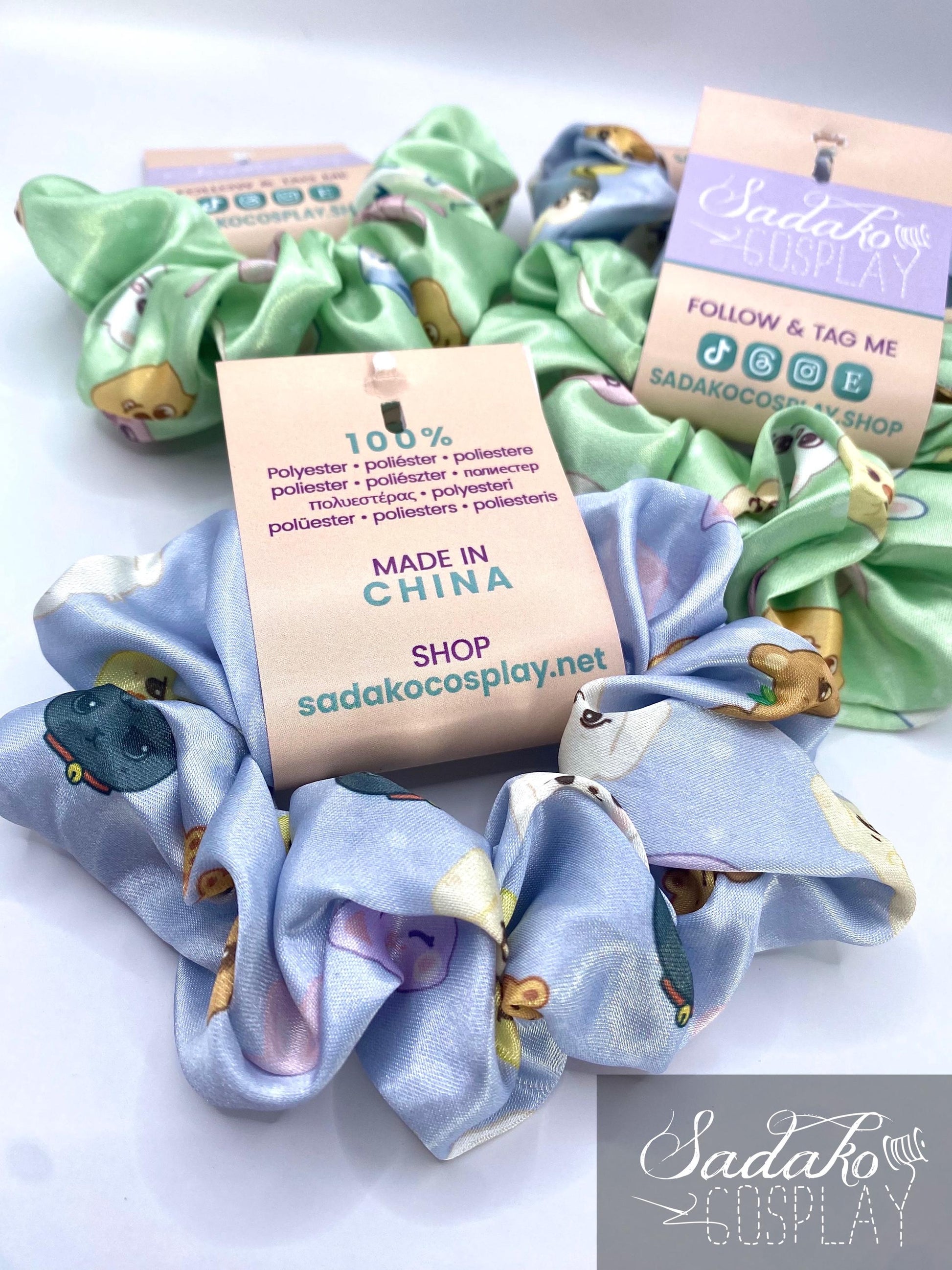 Skzoo Satin Scrunchie – Stray Kids inspiriertes Haargummi K-Pop Fan Accessoire