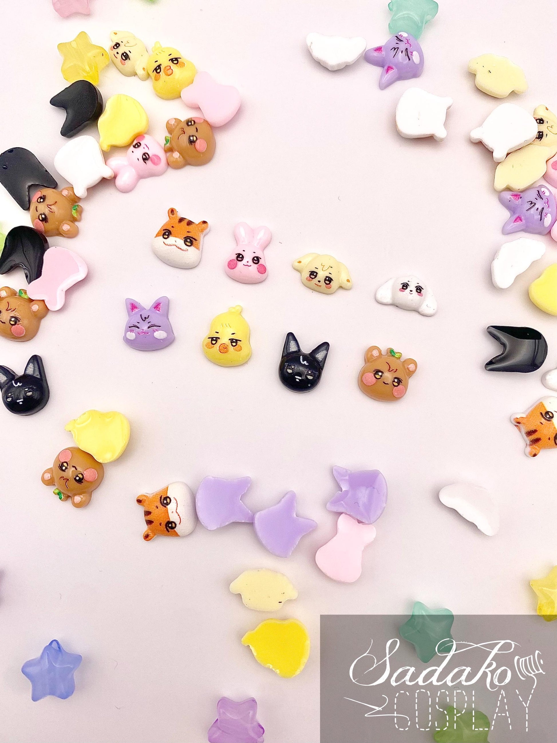 ATEEZ Aniteez flatback Acryl charms - 50 Stück (neue Version)