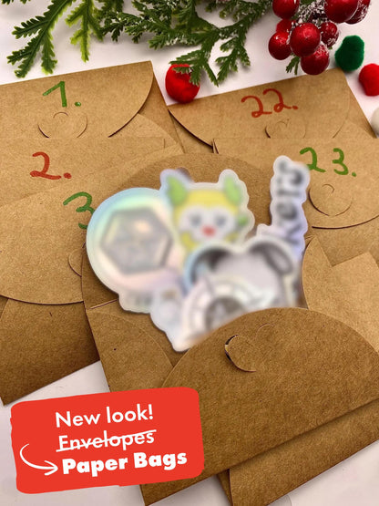 K-Pop Adventskalender 2025 – 24 Sticker-Überraschungen für Fans von ATEEZ, Stray Kids & Co