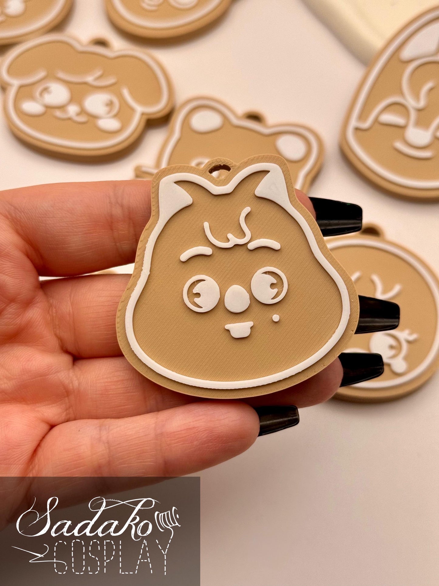 SKZOO Christmas Ornament – Stray Kids Gingerbread Deko Anhänger, K-Pop Weihnachtsbaum Schmuck, 3D gedruckt, SKZOO Tiere, Geschenk für K-Pop