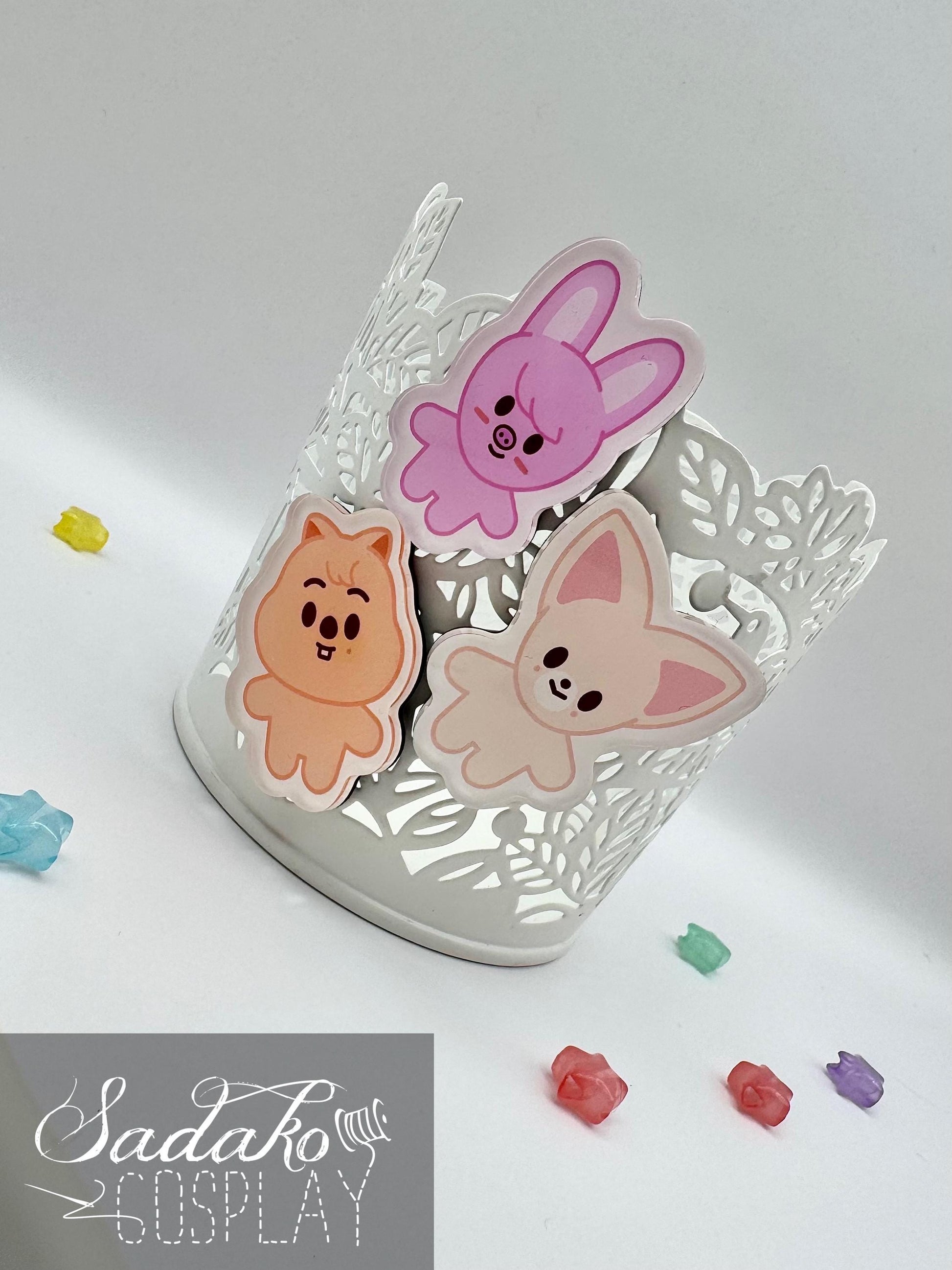 SKZOO Mini Fridge Magnet, Stray Kids inspiriert für Stay