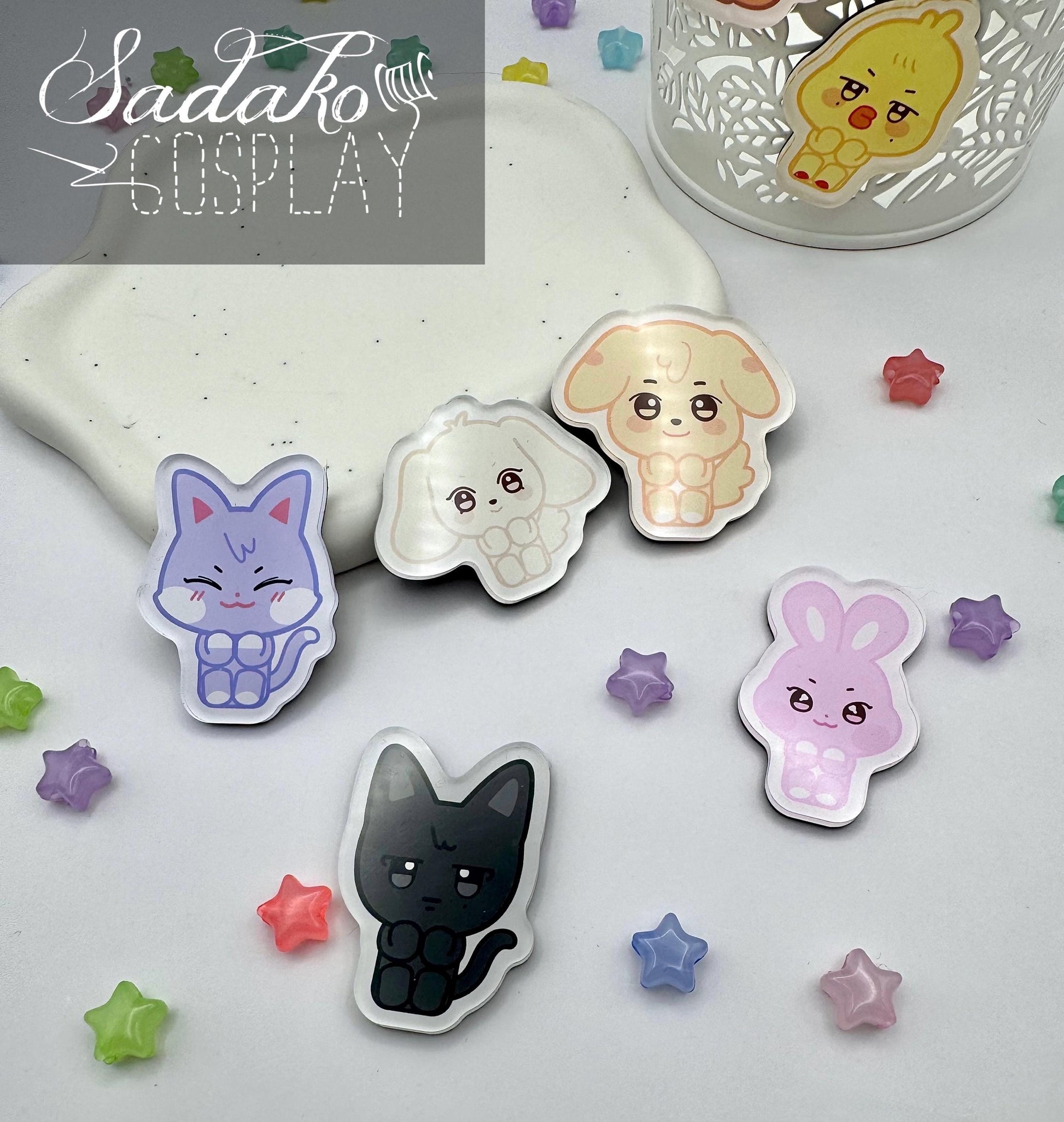 ATEEZ Aniteez Magnet, Acryl fridge Magnet, k-Pop ATINY