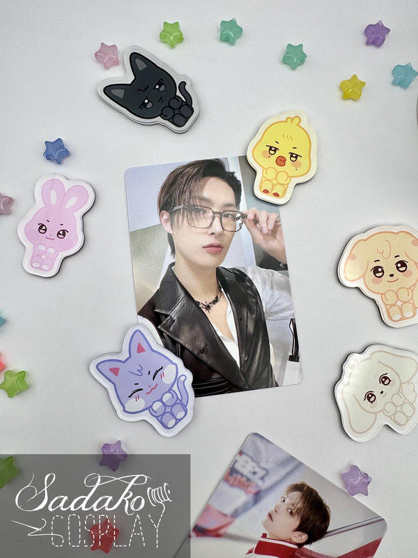 ATEEZ Aniteez Magnet, Acryl fridge Magnet, k-Pop ATINY