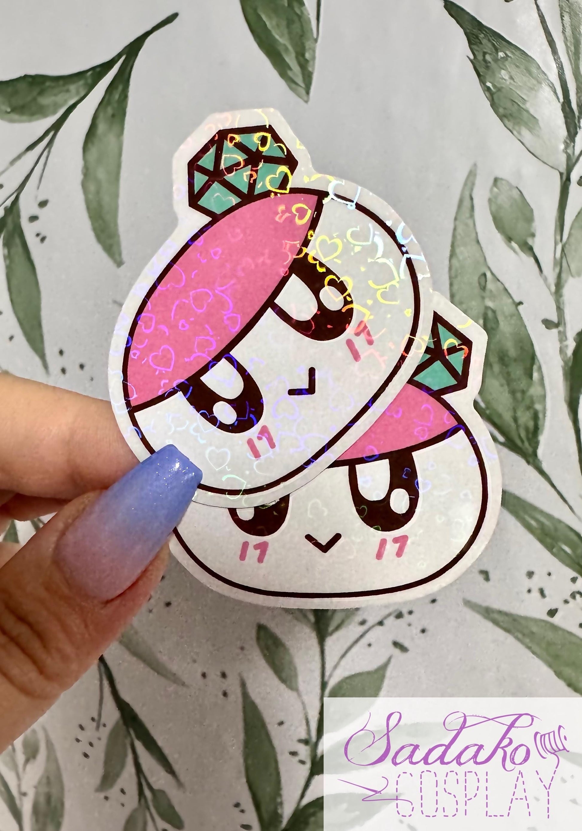 Seventeen Bongbongee transparenter Sticker - wasserfester Holo-Aufkleber