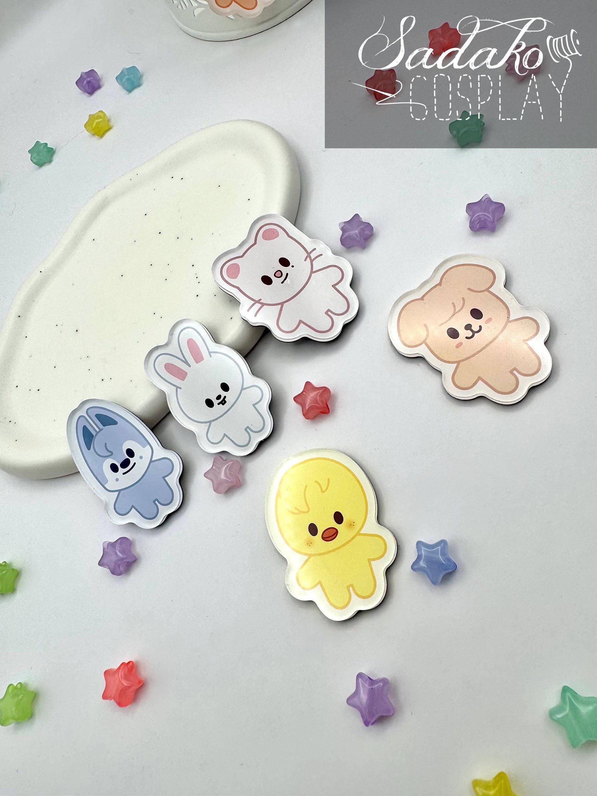 SKZOO Mini Fridge Magnet, Stray Kids inspiriert für Stay